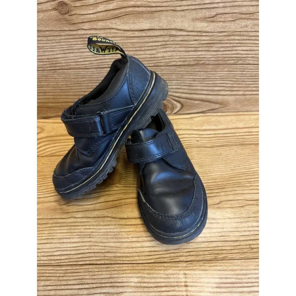 Dr Martens Air Wair Kids Toddler Easy On Strap Derby Ethan T Size 19